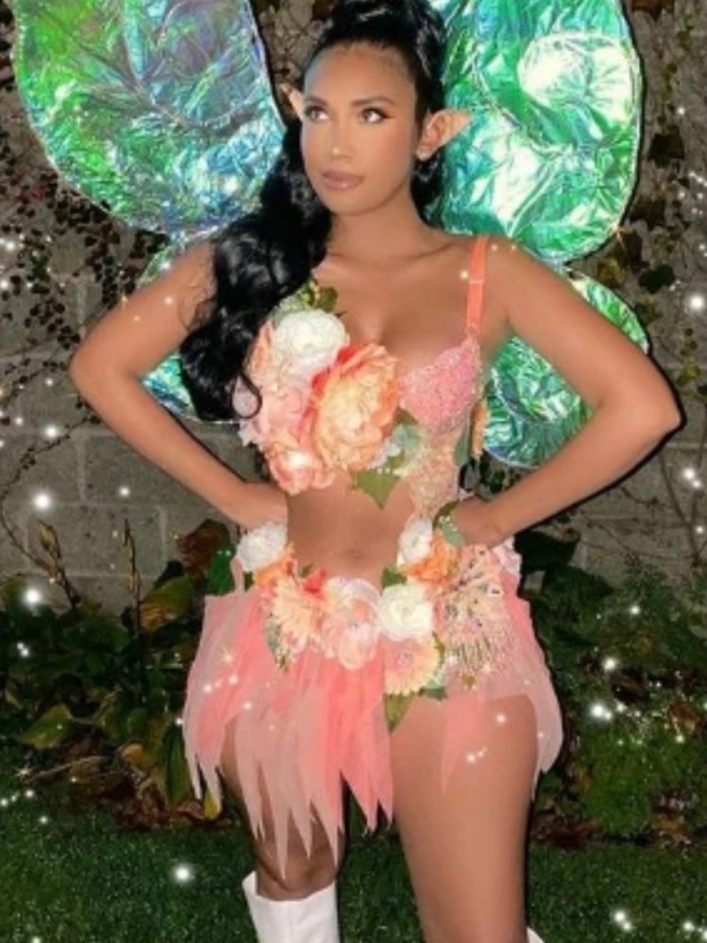 Fairy costume skirt monokini - Picture 4 of 9